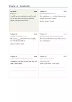 Vista previa - Tarjetas / Manipulativos - Reported Speech – Tarjetas de inglés 4º ESO - página 3