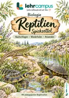 Vorschau - Poster - Reptilien – Spickzettel mit pädagogischen Begleitseiten - Deckblatt
