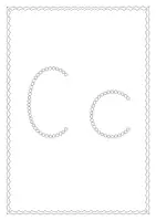 Vorschau - Fördermaterial/Inklusion - Buchstaben Tupfbilder mit Wattestäbchen tupfen Fördermaterial - Seite 3
