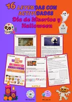 Vista previa - Unidades / Secuencias / Situaciones de Aprendizaje - 16 Leyendas de Día de Muertos y Halloween + Actividades - Portada