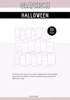 Aperçu - Feuilles d'exercices - Halloween - 20 fiches de graphisme et de tracés à imprimer - Page 1