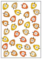 Aperçu - Jeux - Jeu de maths d’automne - additions et soustractions jusqu’à 30 - Page 2