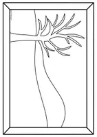 Aperçu - Matériel pour travaux manuels / dessin - Bricolage d’automne - créer un paysage à colorier et découper - Page 2