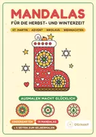 Vorschau - Mal- und Bastelvorlagen - Mandalas Kita: St. Martin bis Weihnachten - Deckblatt