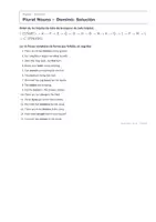 Vista previa - Juegos / Gamificación - Plural Nouns – Dominó de inglés 1º ESO - página 3