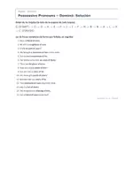 Vista previa - Juegos / Gamificación - Possessive Pronouns – Dominó de inglés 1º ESO - página 3