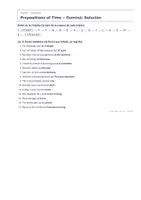 Vista previa - Juegos / Gamificación - Prepositions of Time – Dominó de inglés 1º ESO - página 3