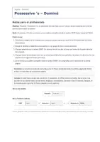 Vista previa - Juegos / Gamificación - Dominós de gramática (2 de 3) – Paquete de inglés 1º ESO - página 1