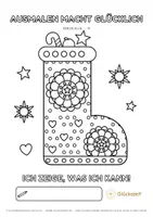 Vorschau - Mal- und Bastelvorlagen - Gratis: Mandalas Kita Herbst & Winter - Seite 1