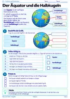Vorschau - Stundenentwürfe - Geografische Koordinaten verstehen – Gradnetz, Äquator, Nullmeridian, Breiten- & Längengrade | Geografie 5/6 - Seite 1