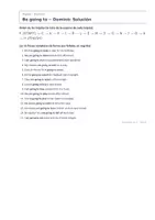 Vista previa - Juegos / Gamificación - Be going to – Dominó de inglés 2º ESO - página 3