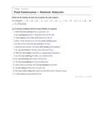 Vista previa - Juegos / Gamificación - Past Continuous – Dominó de inglés 2º ESO - página 3