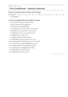 Vista previa - Juegos / Gamificación - First Conditional – Dominó de inglés 3º ESO - página 3