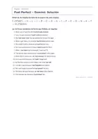 Vista previa - Juegos / Gamificación - Past Perfect – Dominó de inglés 3º ESO - página 3