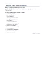 Vista previa - Juegos / Gamificación - Question Tags – Dominó de inglés 3º ESO - página 3