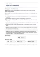 Vista previa - Juegos / Gamificación - Dominós de gramática (2 de 2) – Paquete de inglés 3º ESO - página 1