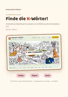 Vorschau - Arbeitsblätter - Finde die K-Wörter! Interaktives Smartboard Suchspiel! - Seite 1