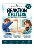 Vorschau - Stundenentwürfe - Reaktion und Reflexe Klasse 7/8 – Reflexbogen & Linealversuch - Deckblatt