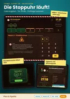 Vorschau - Arbeitsblätter - Die Feuerprobe: Escape Room Verbrennung Chemie Klasse 7/8 - Rätselkarten + digitale Code-Eingabe | Chemische Reaktion, Branddreieck, Löschmittel, Wortgleichungen - Seite 3