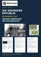 Vorschau - Unterrichtsreihen - Krisenjahr 1923 | Demokratie gerettet? + PPT - Deckblatt