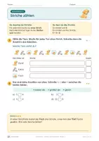 Vorschau - Unterrichtsreihen - Strichlisten, Tabellen und Diagramme – Klasse 2 – Übungsheft - Seite 1