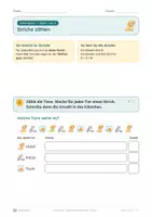 Vorschau - Unterrichtsreihen - Strichlisten, Tabellen und Diagramme – Klasse 2 – Übungsheft – Sparpaket: beide Fassungen - Seite 2