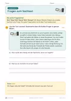 Vorschau - Unterrichtsreihen - Sachtexte auswerten – Klasse 4 – Übungsheft - Seite 2