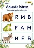 Vorschau - Arbeitsblätter - Anlaute hören Klasse 1 – Tierfreunde | Deutsch Klasse 1 | 10 Arbeitsblätter als PDF - Seite 3