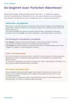 Vorschau - Arbeitsblätter - Forscher-Abenteuer – 12 Experimente - Seite 1