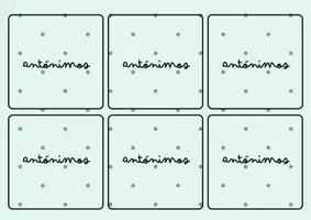 Vista previa - Juegos / Gamificación - Juego Memoria de Antónimos / Joc de Memòria d'Antònims - Solucionario - página 3