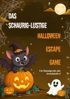 Vorschau - Arbeitsblätter - Halloween Escape Game Deutsch 3./4. Klasse – Nomen, Groß-/Kleinschreibung, Morse-Code (gelb) - Deckblatt
