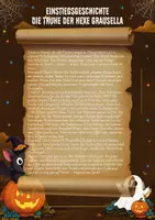 Vorschau - Arbeitsblätter - Halloween Escape Game Deutsch 3./4. Klasse – Nomen, Groß-/Kleinschreibung, Morse-Code (gelb) - Seite 3