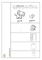Vista previa - Hojas de trabajo - FLIPBOOK ANTÓNIMOS - ANTÒNIMS - página 1