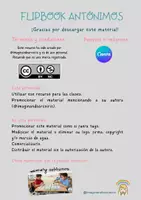 Vista previa - Hojas de trabajo - FLIPBOOK ANTÓNIMOS - ANTÒNIMS - página 2