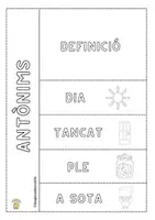 Vista previa - Hojas de trabajo - FLIPBOOK ANTÓNIMOS - ANTÒNIMS - página 3