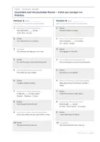 Vista previa - Hojas de trabajo - Countable and Uncountable Nouns – Fichas por parejas de inglés 2º ESO - página 3