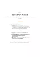 Vorschau - Arbeitsblätter - Lernwörter | Arbeitsheft mit Stationen und Lernkontrollen | Deutsch Klasse 2 - Seite 1