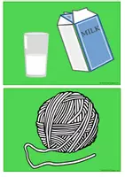 Vorschau - Bildkarten - What do farm animals do? Flashcards - Deckblatt