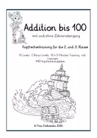 Vorschau - Arbeitsblätter - Addition bis 100 – Kopfrechentraining - Seite 2
