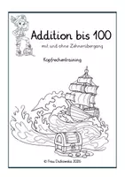 Vorschau - Arbeitsblätter - Addition bis 100 – Kopfrechentraining - Seite 3