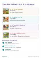 Vorschau - Arbeitsblätter - 4 Bildgeschichten – 3-fach differenziert - Seite 2