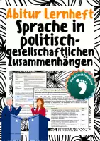 Vorschau - Arbeitsblätter - Sprache in politisch-gesellschaftlichen Zusammenhängen – kompakt wiederholt - Deckblatt