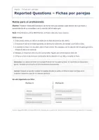 Vista previa - Hojas de trabajo - Reported Questions – Fichas por parejas de inglés 4º ESO - página 1