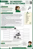 Vorschau - Unterrichtsreihen - 🔬🌱 Rund um die Zelle – Biologie (Bio) Materialpaket 🧫☀️ | Mikroskopieren, Pflanzen- & Tierzelle, Fotosynthese & Zellatmung | Klasse 7,8 - Seite 1