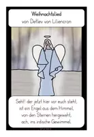 Vorschau - Arbeitsblätter - Gedicht lernen - "Weihnachtslied" von Detlev von Liliencron (Weihnachtsgedicht) - Seite 3