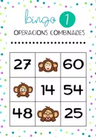 Vista previa - Juegos / Gamificación - BINGO OPERACIONS COMBINADES - página 1