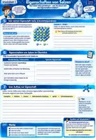 Vorschau - Stundenentwürfe - 🧂⚡ Eigenschaften von Salzen & elektrische Leitfähigkeit 🔬💧 | Experimente, Arbeitsblätter, Lösungen & didaktische Empfehlung | Chemie Klasse 9,10 - Seite 2