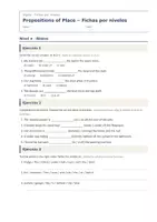 Vista previa - Hojas de trabajo - Fichas por niveles (1 de 2) – Paquete de inglés 1º ESO - página 1