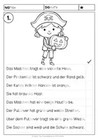 Vorschau - Arbeitsblätter - Lesen & Malen - wachsendes Materialpaket - Seite 2