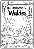 Vorschau - Unterrichtsreihen - Der Wald - Stockwerke des Waldes | Klasse 3-4 - Seite 2